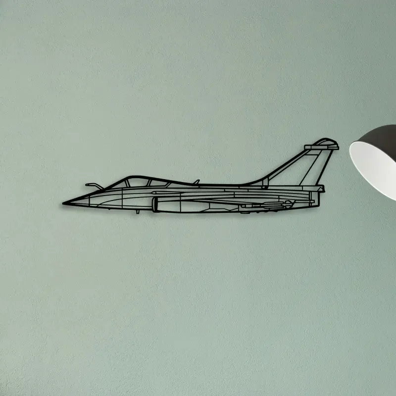 737 2 — XS (50 cm) metal wall art