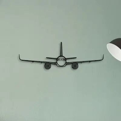 747 400F 2 — XS (50 cm) metal wall art