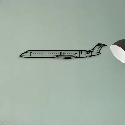 747 800 2 — XS (50 cm) metal wall art