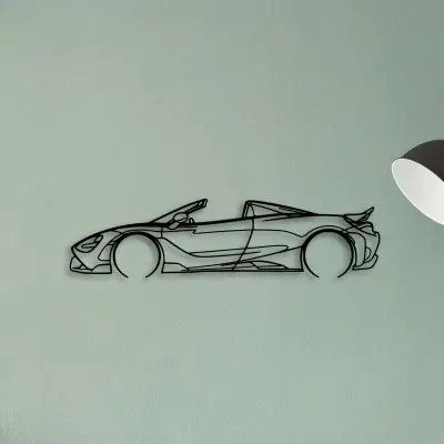 765 LT 2 — XS (50 cm) metal wall art