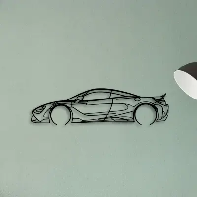 765LT Coupe — XS (50 cm) metal wall art