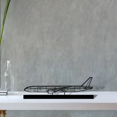777-300er — S (30 cm) metal wall art