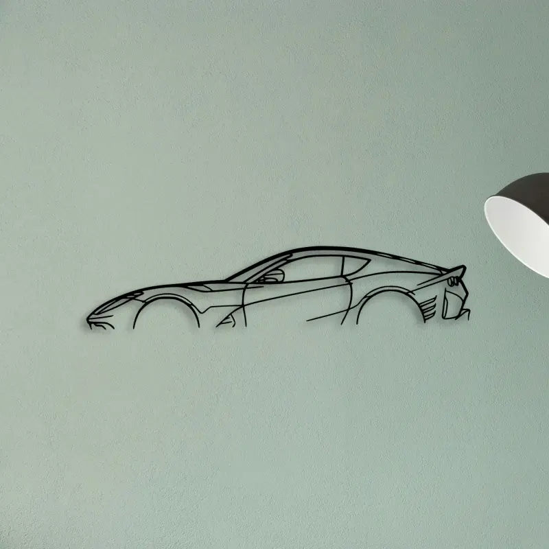 812 Competizione — XS (50 cm) metal wall art