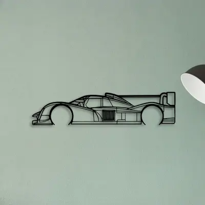 908 LMP1 2011 — XS (50 cm) metal wall art