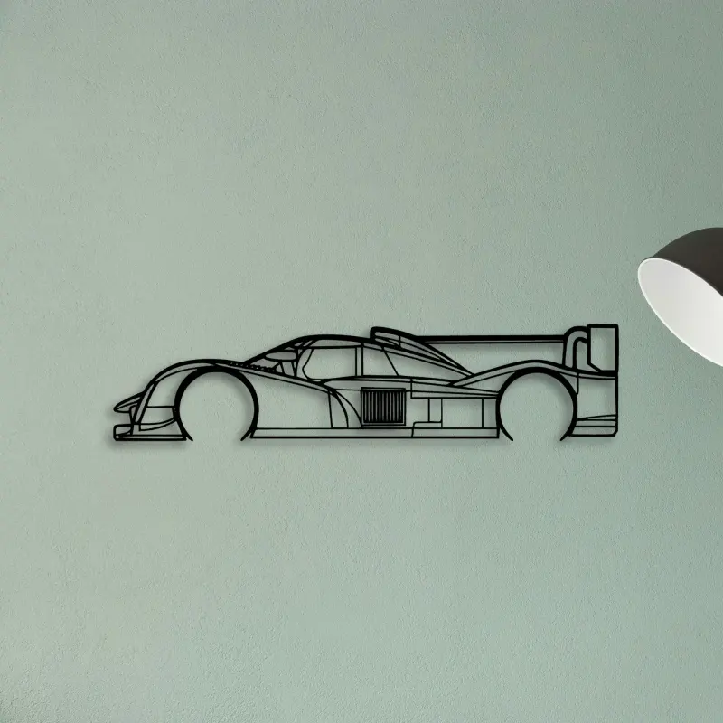 908 LMP1 2011 — XS (50 cm) metal wall art