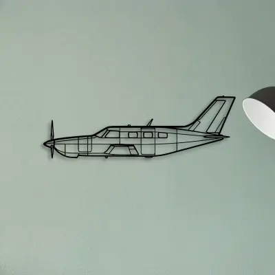 95 B55 Baron — XS (50 cm) metal wall art