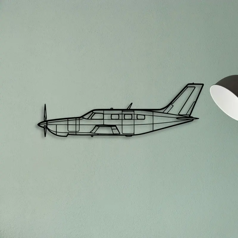 95 B55 Baron — XS (50 cm) metal wall art