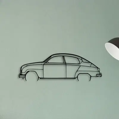96 Yearmodel 1964 — XS (50 cm) metal wall art