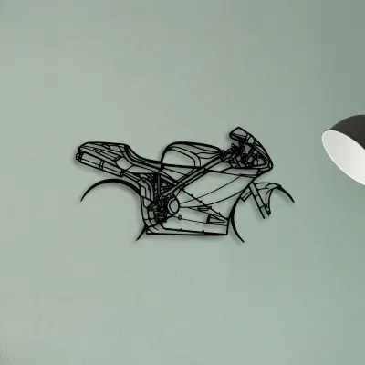 996S 2001 — XS (50 cm) metal wall art