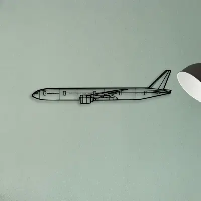A 6 Intruder 2 — XS (50 cm) metal wall art