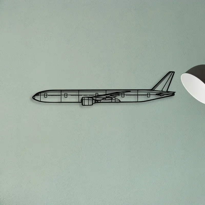 A 6 Intruder 2 — XS (50 cm) metal wall art