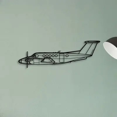A 6 Intruder 3 — XS (50 cm) metal wall art