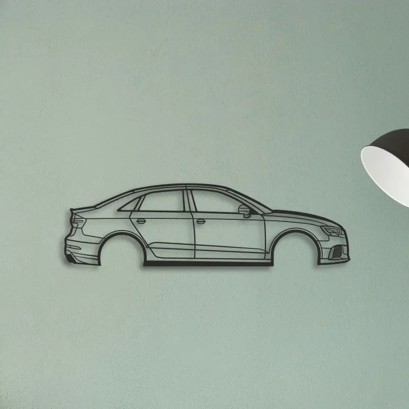 A RS3 — XS (50 cm) metal wall art