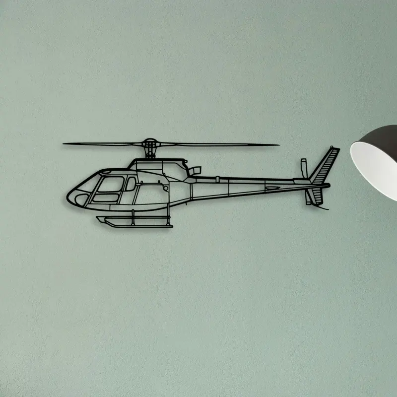 A Star Ba — XS (50 cm) metal wall art