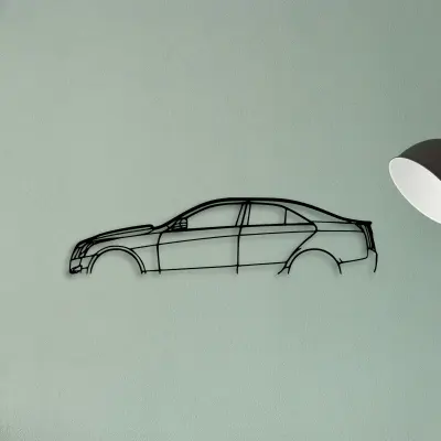 A V Sport 2015 — XS (50 cm) metal wall art