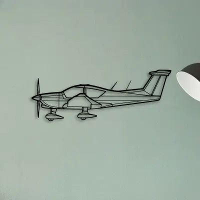 A185F Skywagon — XS (50 cm) metal wall art