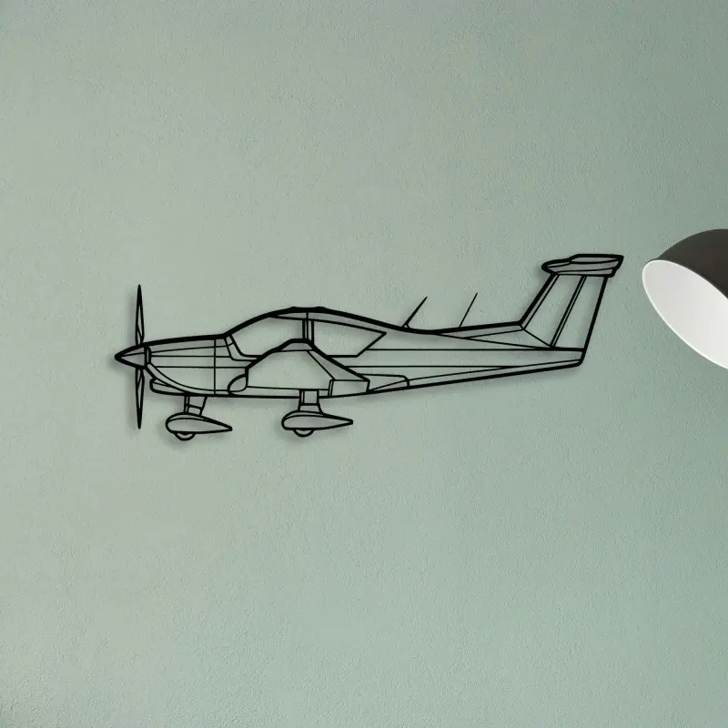 A185F Skywagon — XS (50 cm) metal wall art