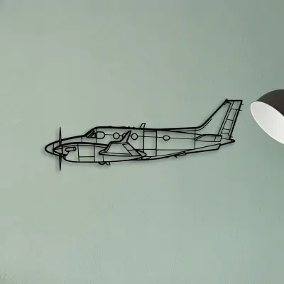 A320 CFM56 2 — XS (50 cm) metal wall art