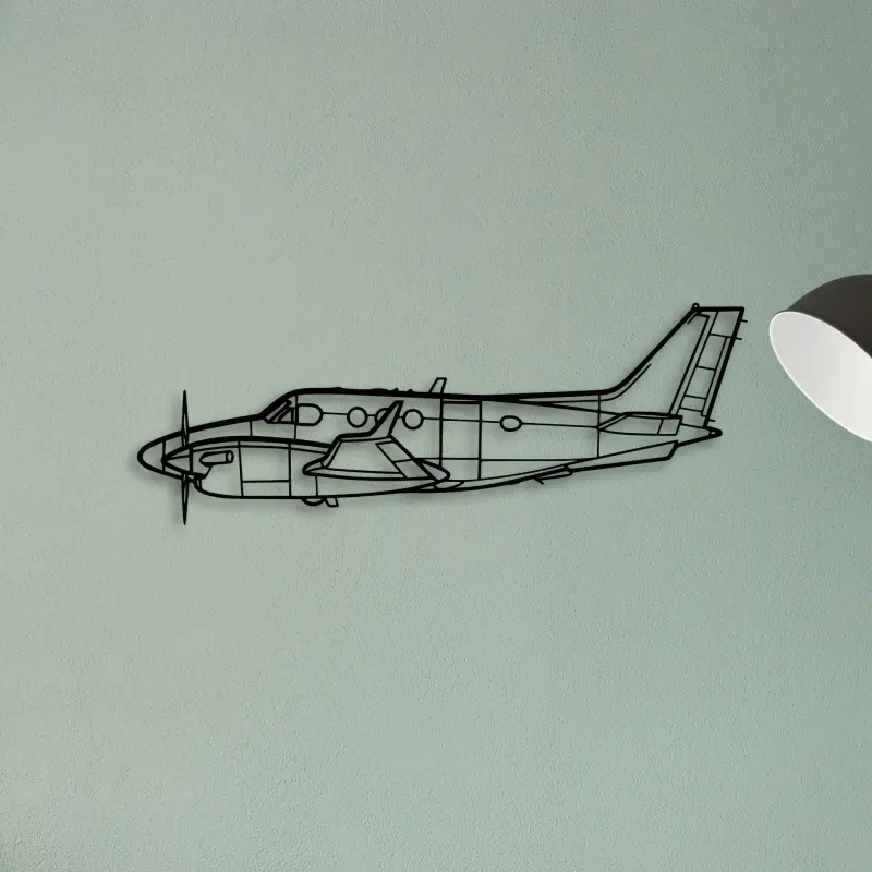 A320 CFM56 2 — XS (50 cm) metal wall art