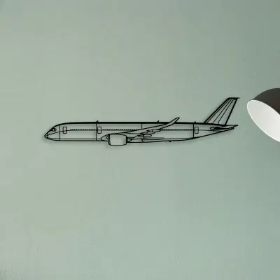 A350 2 — XS (50 cm) metal wall art