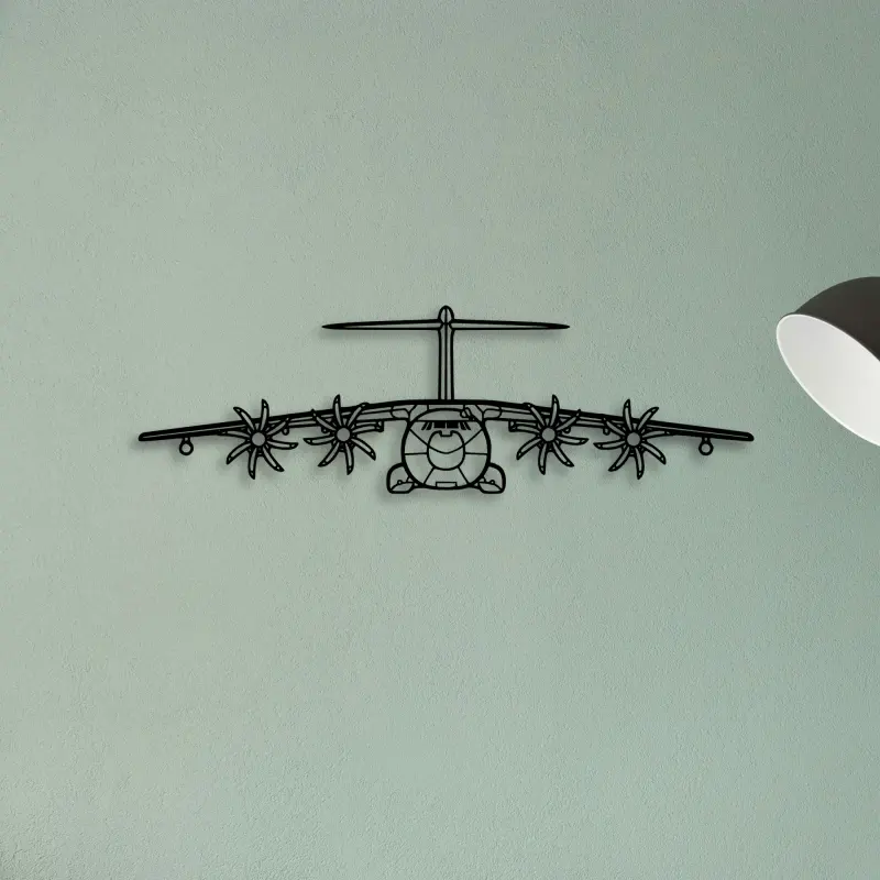 A400M Atlas 2 — XS (50 cm) metal wall art