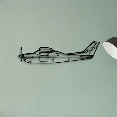 AC 130J Ghostrider 3 — XS (50 cm) metal wall art