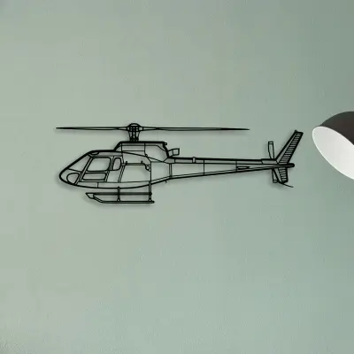AC 130J Ghostrider 4 — XS (50 cm) metal wall art