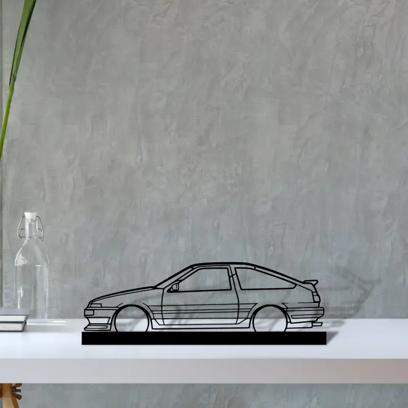 ae86 — S (30 cm) metal wall art