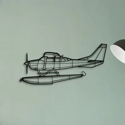 Aerostar 601P — XS (50 cm) metal wall art