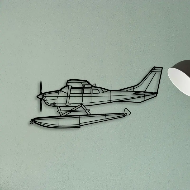 Aerostar 601P — XS (50 cm) metal wall art