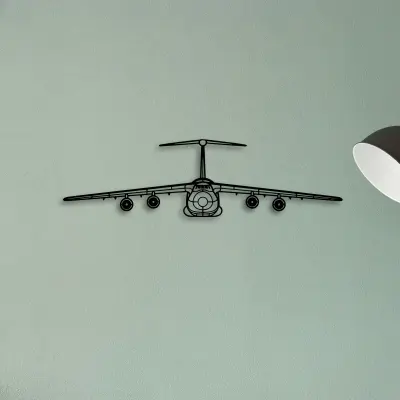 Ah 64D Apache — XS (50 cm) metal wall art