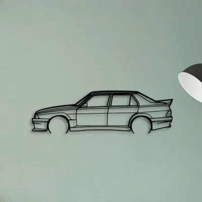 Alfa 75 Evoluzione — XS (50 cm) metal wall art