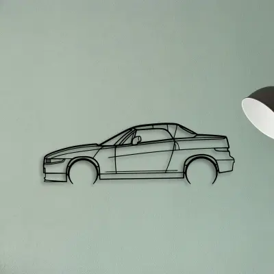 Alfa RZ — XS (50 cm) metal wall art