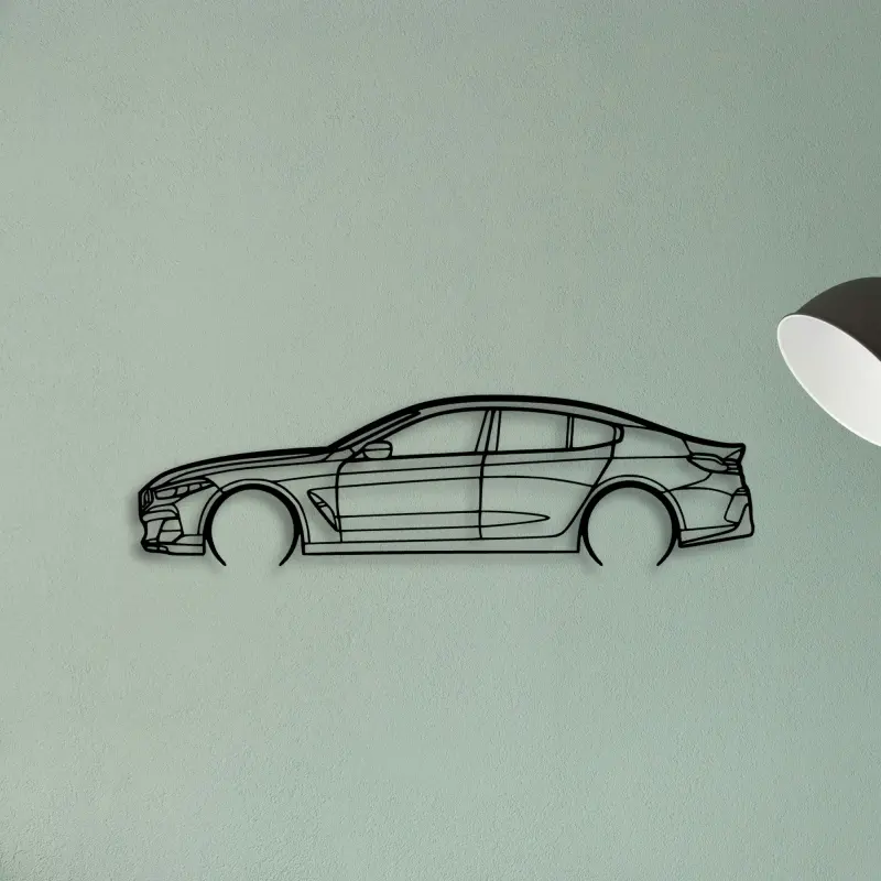 Alpina B8 — XS (50 cm) metal wall art