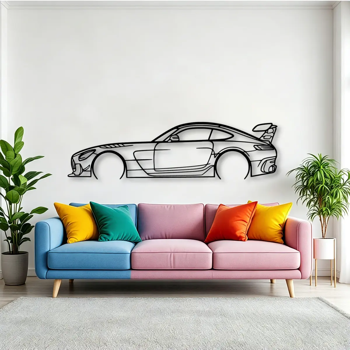 Mercedes-Benz AMG GT Black Series 2 laser-cut outline from the Tinvibe range