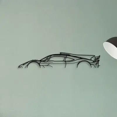 AMG ONE — XS (50 cm) metal wall art