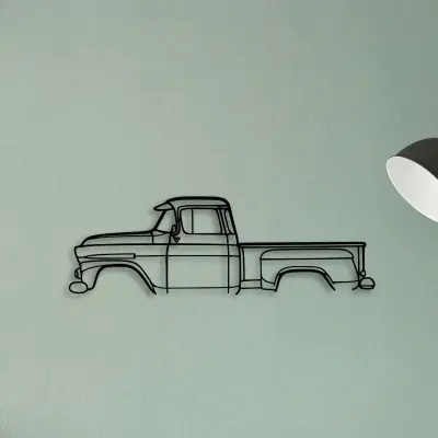 Apache 31 — XS (50 cm) metal wall art