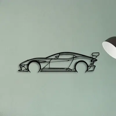 Aston Vulcan — XS (50 cm) metal wall art