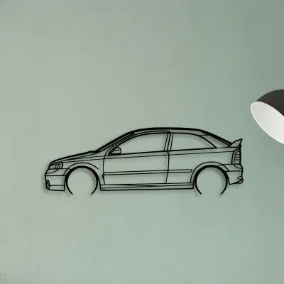 Astra 2000 — XS (50 cm) metal wall art