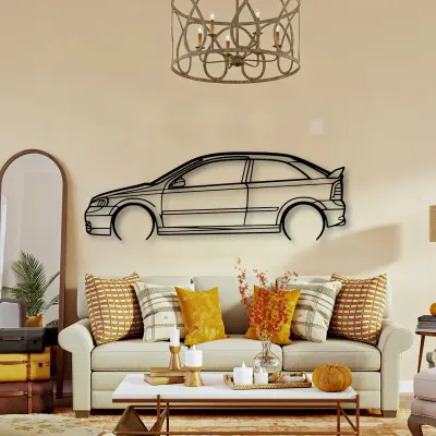 Opel & Vauxhall Astra 2000 cut outline from the Tinvibe range