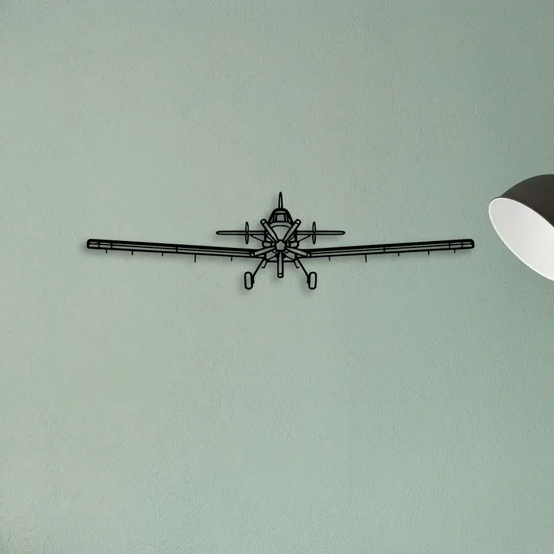 At 802 — XS (50 cm) metal wall art