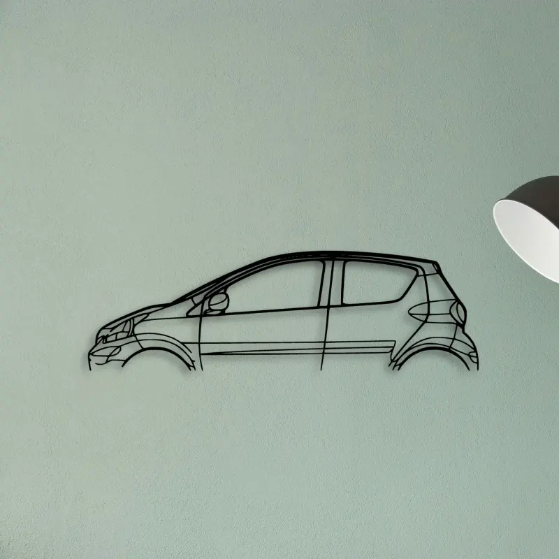 Aygo 2012 — XS (50 cm) metal wall art