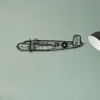 B 25H 2 — XS (50 cm) metal wall art