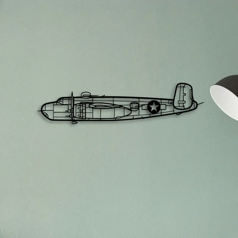 B 25H 2 — XS (50 cm) metal wall art
