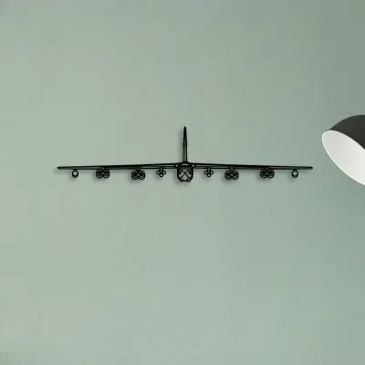 B 52H Stratofortress 2 — XS (50 cm) metal wall art