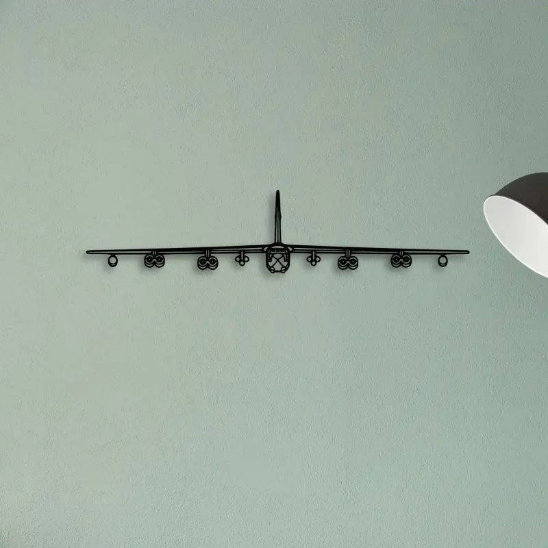 B 52H Stratofortress 2 — XS (50 cm) metal wall art
