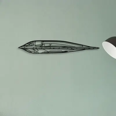 B52 Spirit — XS (50 cm) metal wall art