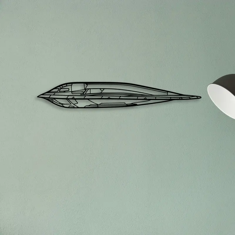 B52 Spirit — XS (50 cm) metal wall art
