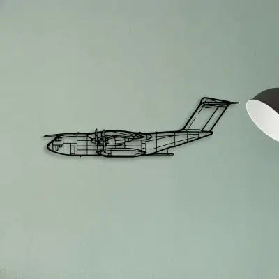 B737 300 2 — XS (50 cm) metal wall art