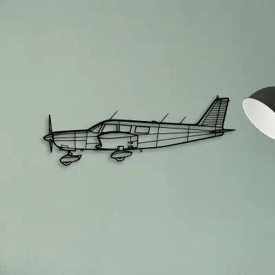 B737 300 — XS (50 cm) metal wall art
